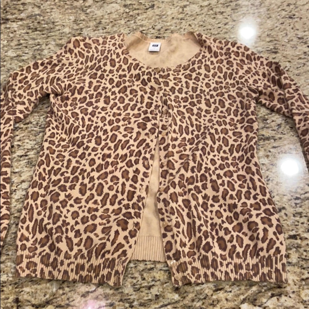 Leopard cardigan